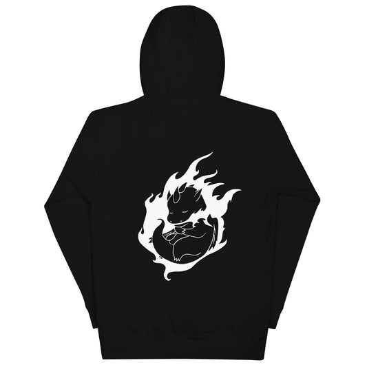 Auvic Back Logo Hoodie (Black)